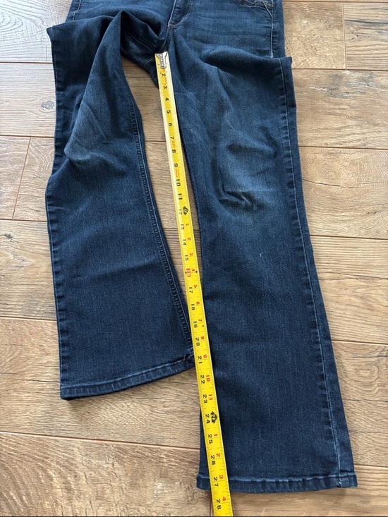 Democracy “Ab”Solution Bootcut Denim Blue Jeans, Women’s Size 4 Petite (4P) - Picture 6 of 7